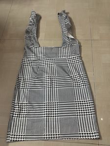 Houndstooth Mini Dress