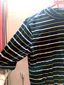 🟡🟢🔵Multicolored Patterned Top🟤🔴🟣