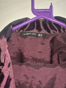 Silky Purple Pajama Set