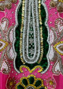Pink Embellished kurta set