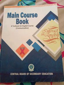 CBSE Class 10th MCB English Communicative