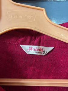 Maishi Deep Pink Short Kurti