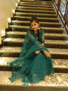Gown With Dupptta