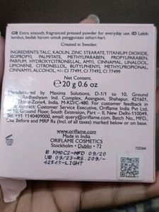 Combo Of 2 Oriflame Face Powder