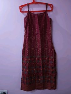 Red Kurti By Anouk