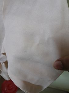 Dressberry 2 Layer Light Peach Cinched Top