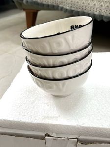 Snoopy Ceramic Bowls - Set of 4