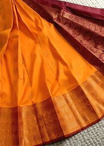 Elegant Yellow Kanjivaram Saree
