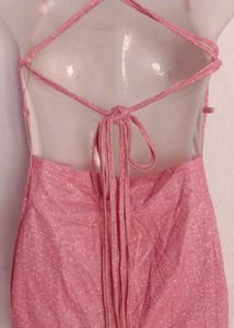 Pink Backless 🎀🌷🌸🥵Dress