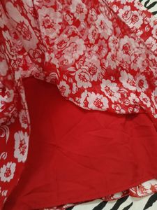 Antheaa Floral Cinched Waist Dress 🍒