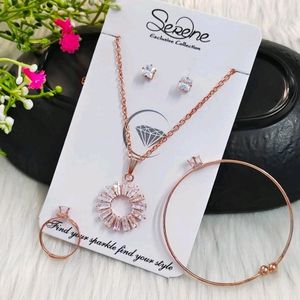 Beautiful Rosegold Combo