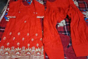 Beautiful Party Wear Heavy Work Punjabi Suit Set