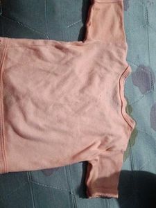 Peach Baby Bodysuit