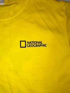 National Geographic Yellow Tee