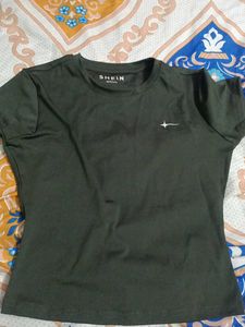 Shein Activewear Top - Olive Green