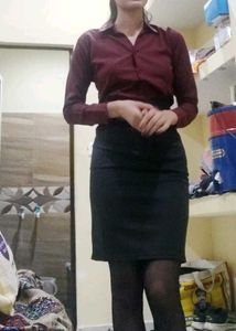 Black Formal Skirt