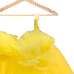 Bright Yellow Princess TuTu Dress