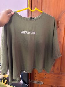 Oversized Crop Top For Summer From Max