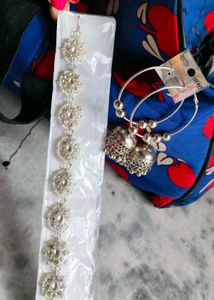 Free Earring With Matha Patti