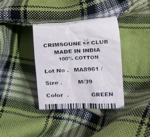 CRIMSOUNE CLUB SHIRT.