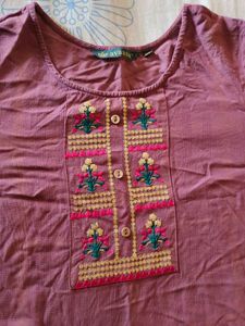 Avaasa Purple Kurti - XXL [44]
