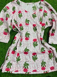 Xxl Size Cotton Short Kurti Unused Brand New