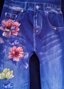 Floral Print Jeggings