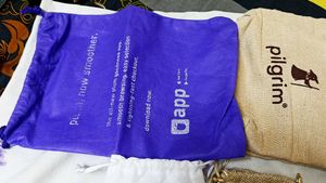 Mixed Brand Jute Pouches