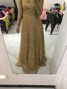 Golden Long Gown