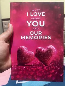 What I Love About You And Our Memories - Book