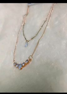 Rose Gold Double Layered Chain