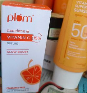 Plum Toner And  Face Serum