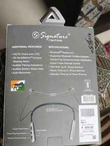 Signature Bluetooth Headphones New Good Sound