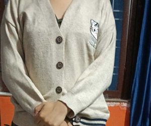 Being V-neck Sweater