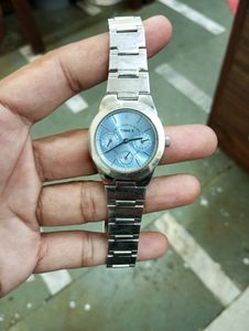 TIMEX E-Class Analog Blue Dial Women&#39;s Watch