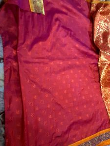 Kanchi Pattu Saree With Blouse