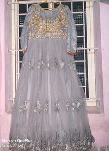 Elegant Embroidered Pakistani Dress
