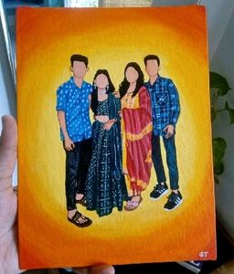 Custom Illustration Portrait Painting