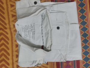 Donation Used White Shirts