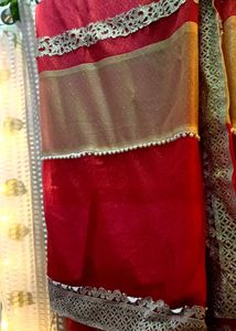 Saree...Slight Traditional Touch ✨🎀