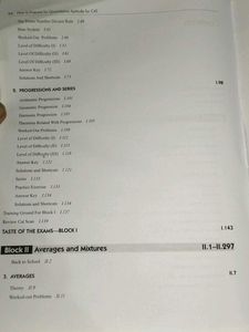 CAT Quantitative Aptitude Book