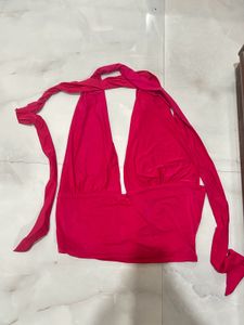 Savana Pink Halter Top