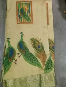 A Beautiful Printed Saari 🤩