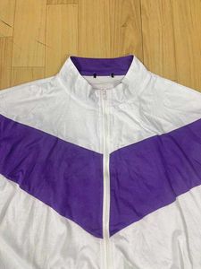 Oversized Colorblock Jacket.