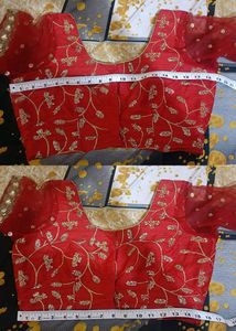 Golden  Red Lehanga For Festive N Wedding Season