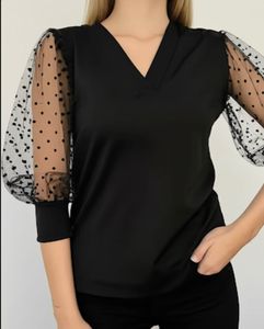 Chic Black Top xs