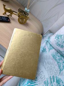 Premium Gold Hardcover Notebook Elegant &amp; Minimal
