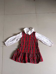 Girls Plaid Dress