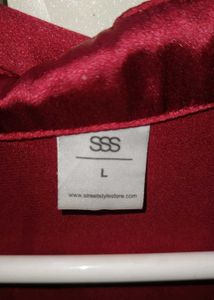 Pink Satin Mini Dress