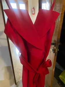 Classy Red Short Dress